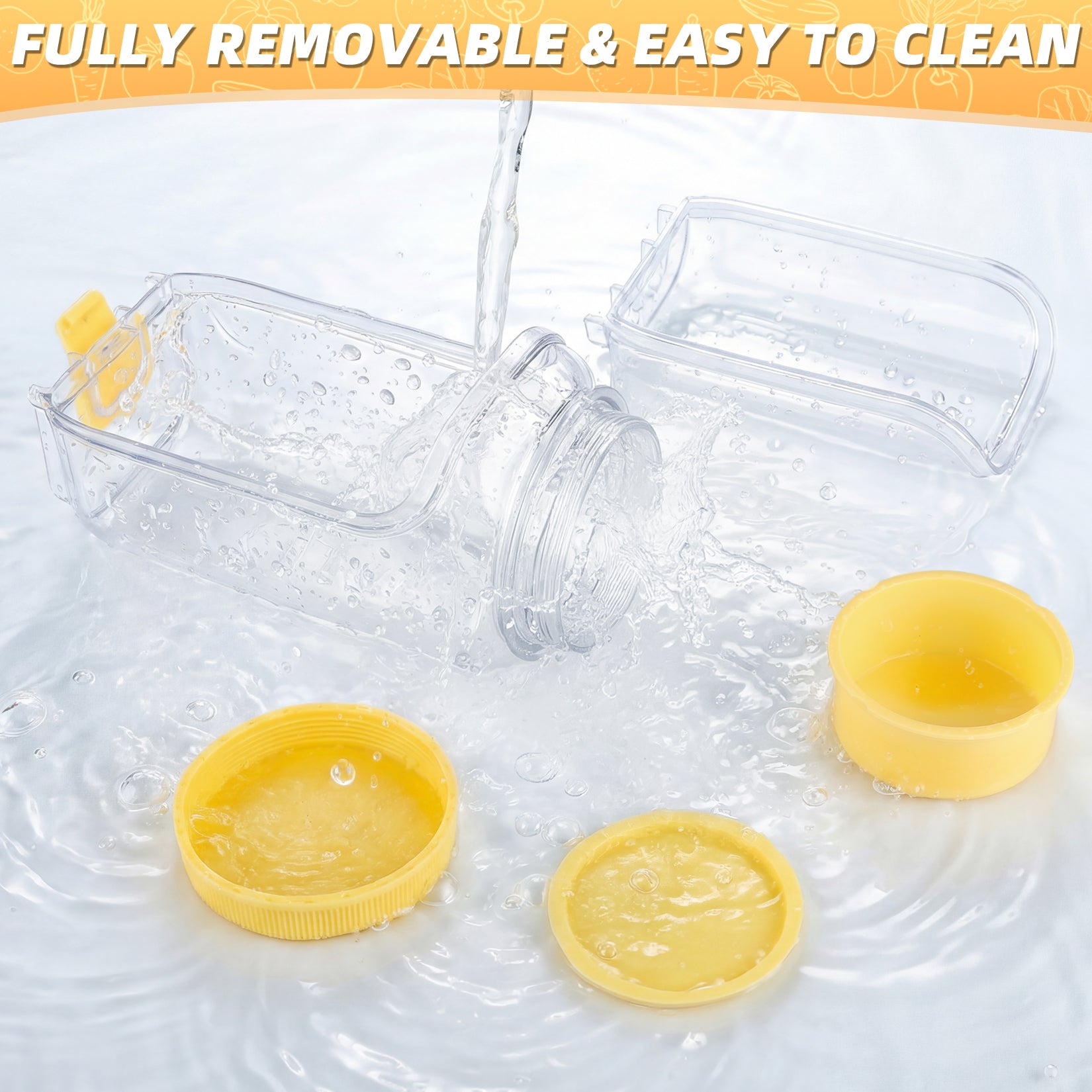 Solunex 2PC Salad Jar with Side Opening – Double-Lock Leak-Resistant Design, Vertical Layering Keeps Salads Fresh, Leak-Proof Salad Jar with Dressing Cup, Durable Salad Container for Lunch, Meal Prep & Work