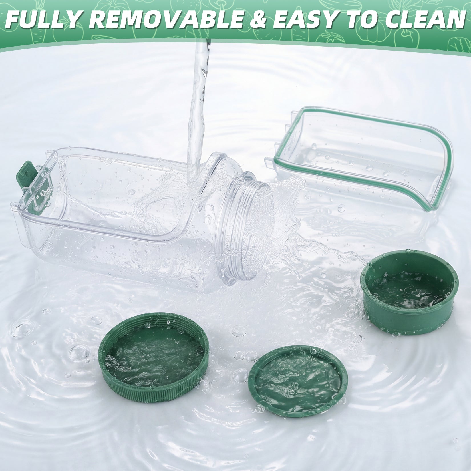 Solunex Salad Jar with Side Opening – Double-Lock Leak-Resistant Design, Vertical Layering Keeps Salads Fresh, Leak-Proof Salad Jar with Dressing Cup, Durable Salad Container for Lunch, Meal Prep & Work